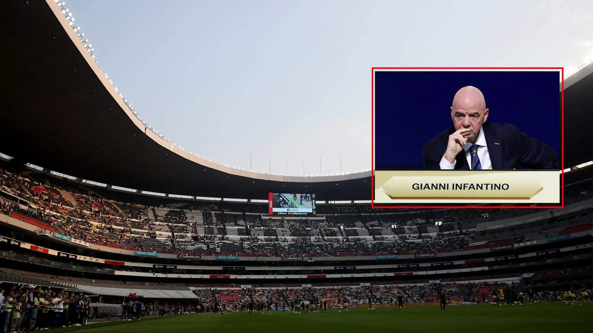 estadio azteca infantino EFE REUTERS